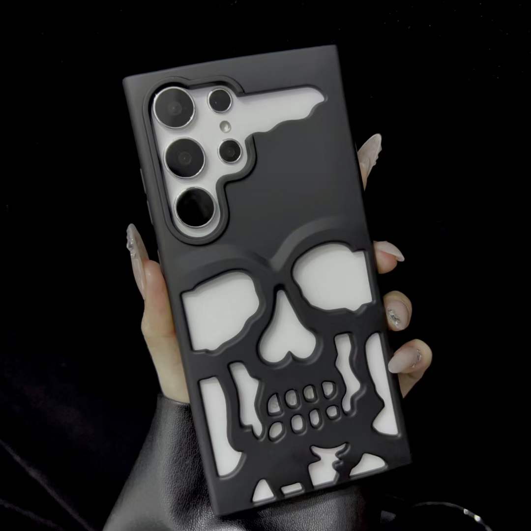 HOCE Hollow Skeleton Matte Phone Cases For Samsung Galaxy S25 S24 S23 Ultra Plus Case Ultra Thin Slim Hard PC Back Cover