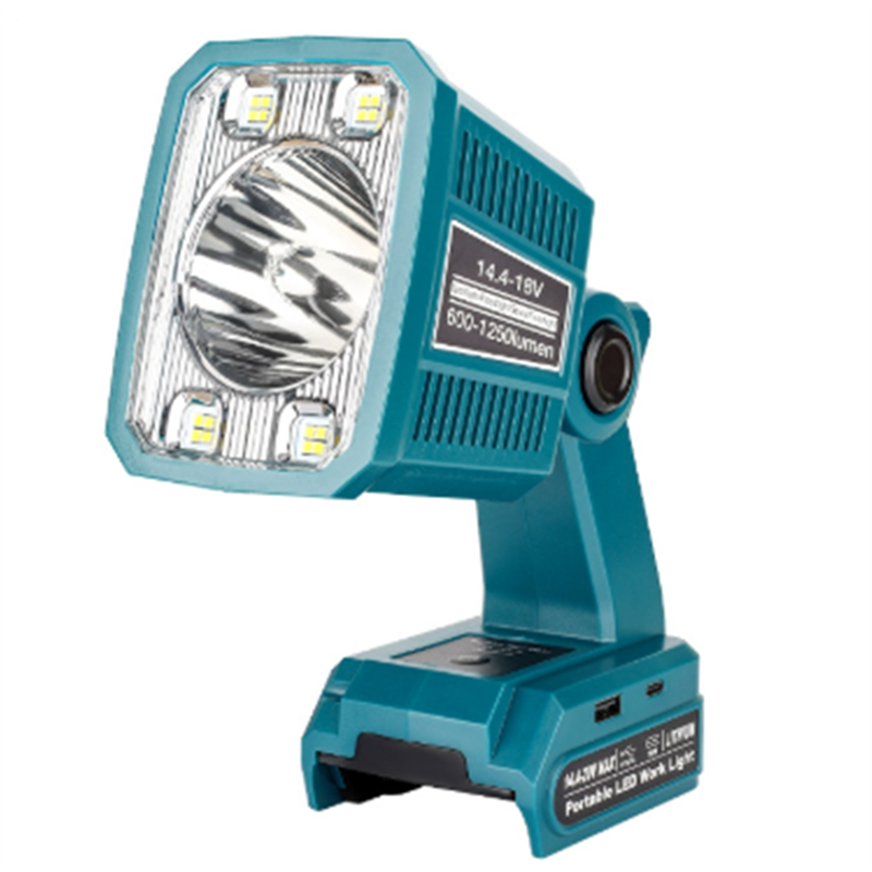 Outdoor Lamp 14.4-20V Li-Ion Battery 18W Light Wireless Lamp for Night Fishing for Camping Emergency