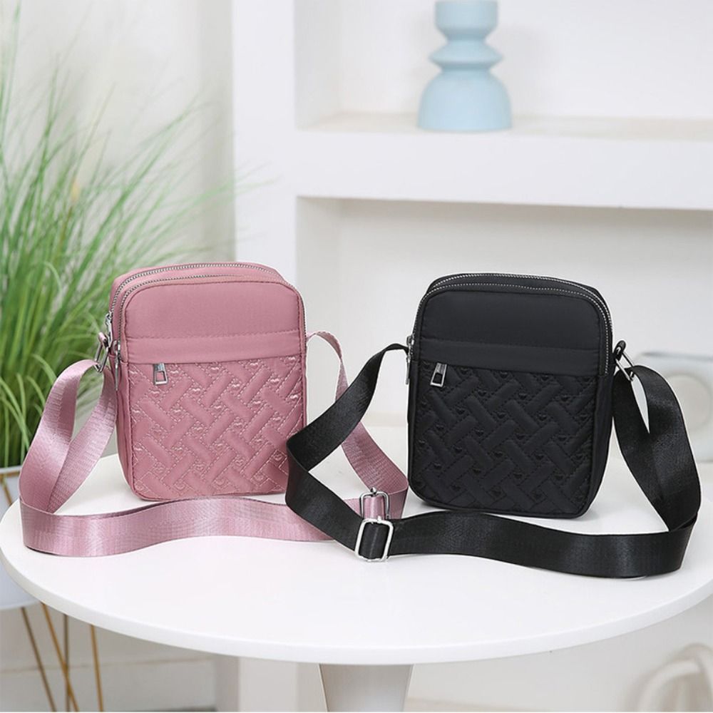 New Nylon Crossbody Bag Small Simple Coin Purse Shoulder Bag Women