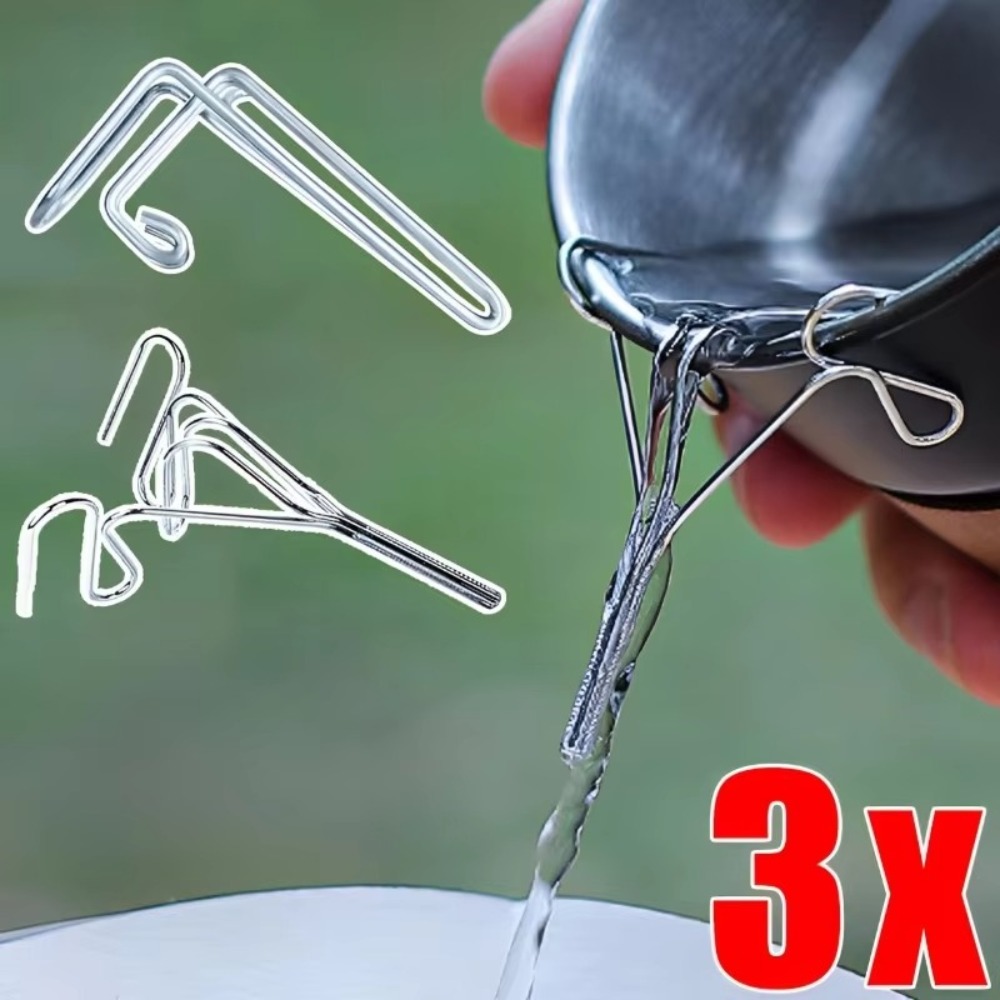 3pcs New Stainless Steel Coffee Spout Accessories Portable Elephant Trunk Shape Guide Nozzle Convenient Installation Control Fitting Curled Cup Set