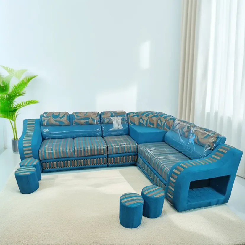 Young Local Corner Sofa Set