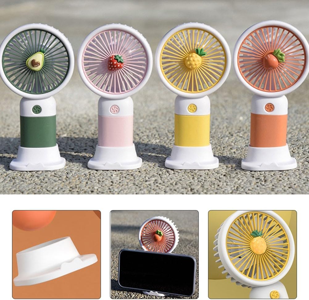 Cute Korean Design Rechargeable Mini Portable Fan