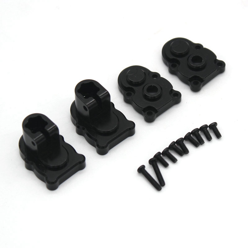 1 Set for FMS FCX24 Metal Rear Portal Housing Counterweight 1/24 RC Crawler Car Upgrades Accessories 3