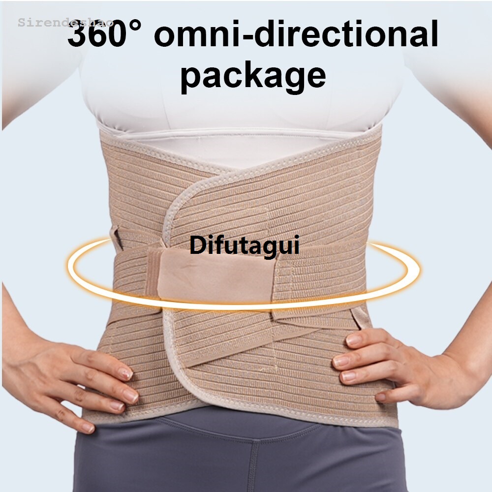 Difutagui Widened Waist Support Steel Plate Support Adjustable Waist Corrector Sales promotion New Support Belt Relief for Back Pain Herniated Disc Unisex