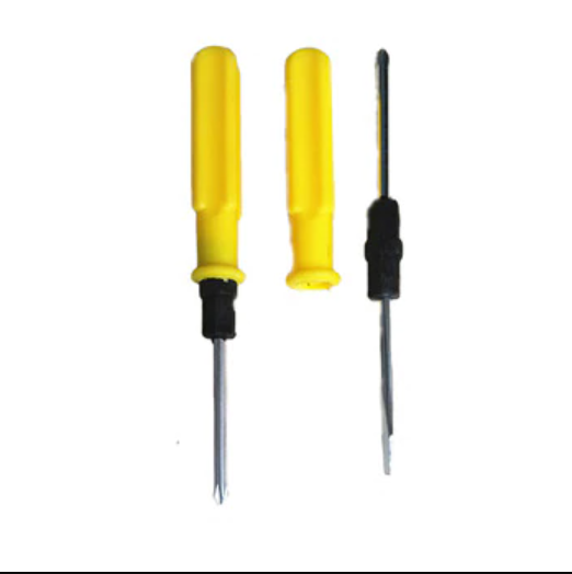 2 Sides Phillips and Slotted Double Head Screwdrivers Portable Household Outdoor Hand Screws Driver Remover Repair Tools