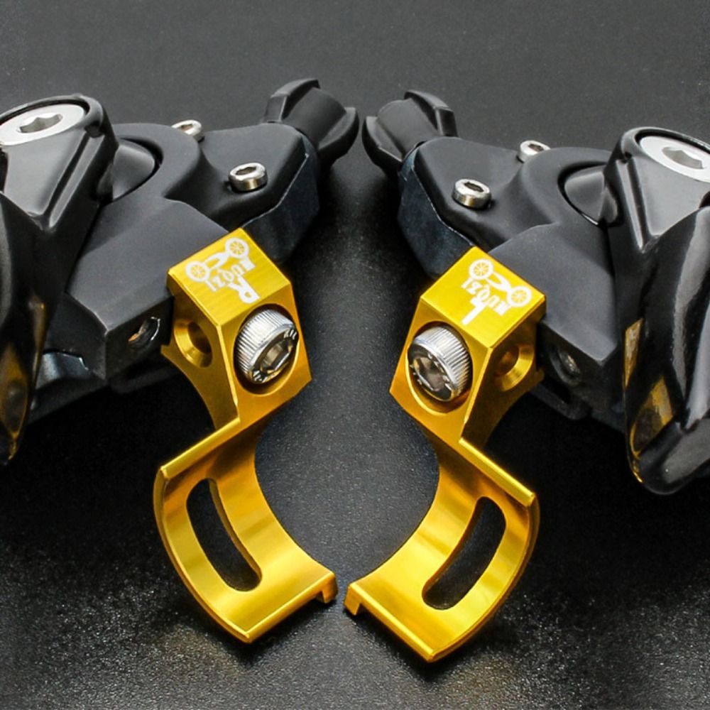 Bike Brake Lever Aluminum Alloy Bike Brake Shifter Levers Stable Universal Brake Shift Mount Anodizing Smooth Bicycle Accessories Road Bicycle