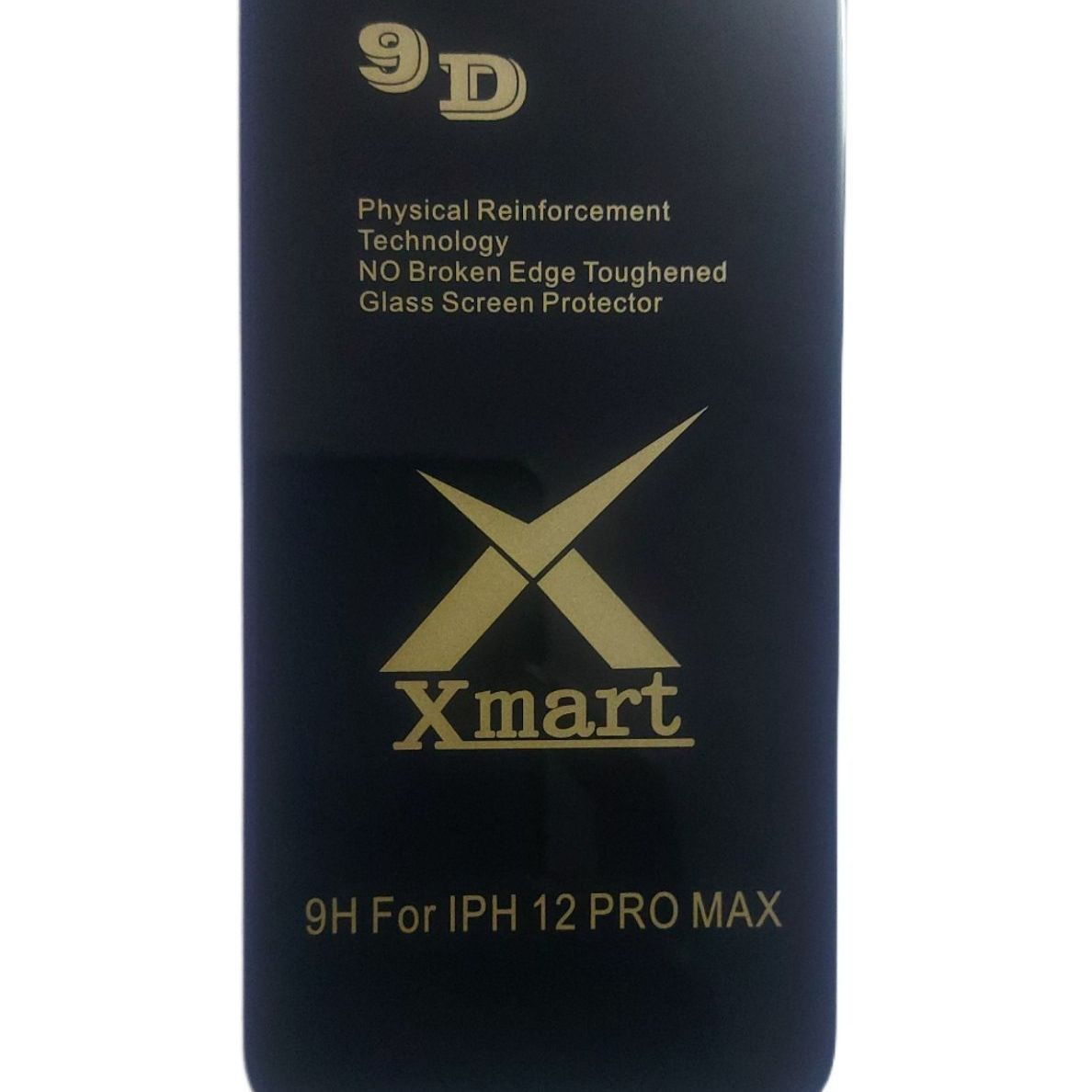 Black 9D Xmart 9H Temper Glass For iPhone 6s