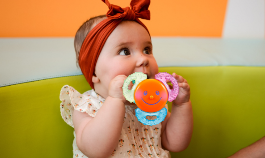 1 Piece Kidsme Vibration Water Soother for Babies - Calming, Soothing Water Sensations for Ultimate Relaxation and Comfort - Your Baby's Best Partner
