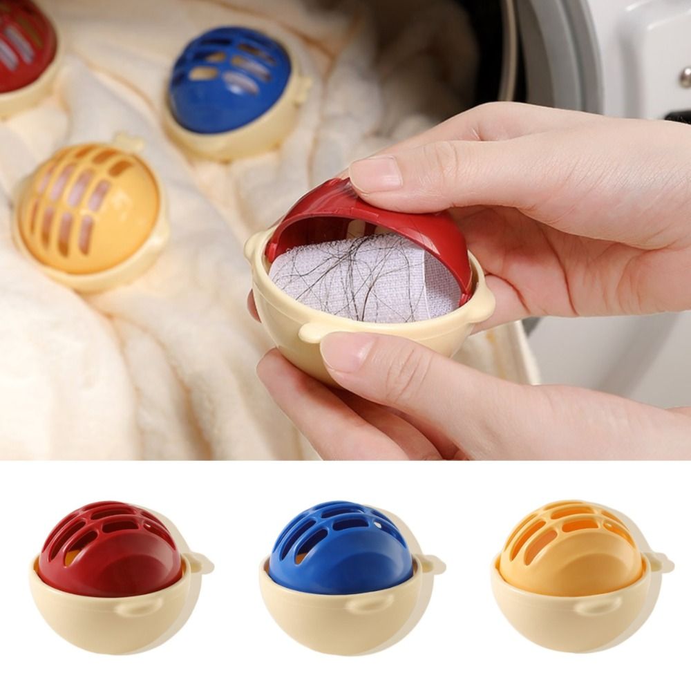 1/2/5pcs New Reusable Clothes Cleaning Ball Anti Winding Useful Laundry Ball Lightweight Clothes Hair Cleaning Tool Laundry