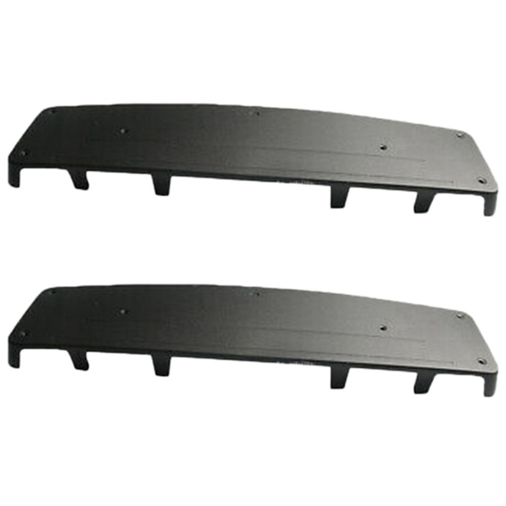 JINMY 2X Car Front Bumper License Plate Frame for - C-Class W204 2011 2012 2013 2014