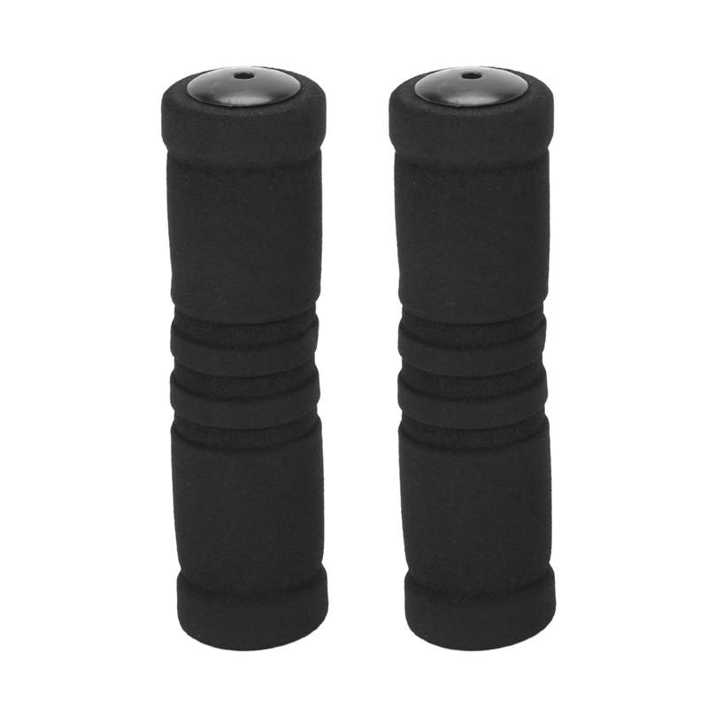 ARELENE 3 Pair for Bike Bicycle Handle Handlebar Soft Sponge Bar Grips Black
