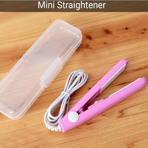 Mini Hair Straightener and curler with box