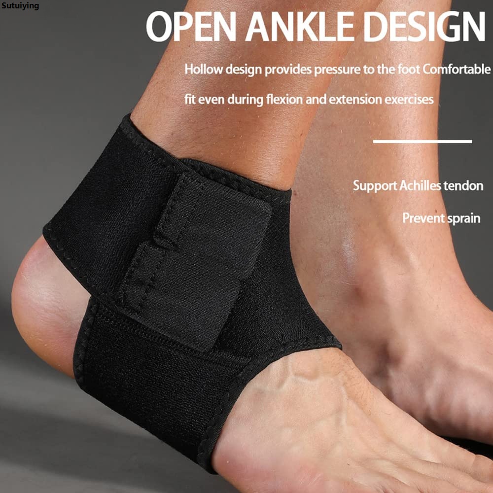 Sutuiying 1PC Ankle Brace Neoprene Compression Adjustable Straps 2025 New For Arthritis Achilles Tendonitis and Sprained Ankle