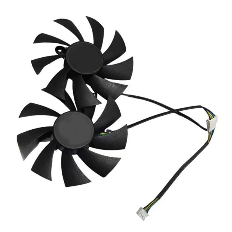 For GTX 1660 Ti 2060 2070 SUPER Mini Video Card Cooler 2PCS 87MM GA92A2H Cooling Fan GFY09215M12SPA