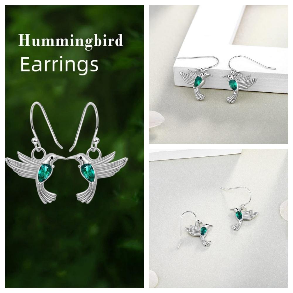 Fashion Bird Shape Earrings Pendant Earring Elegant Chic Earrings for Birthday Valentine'S Day Gifts