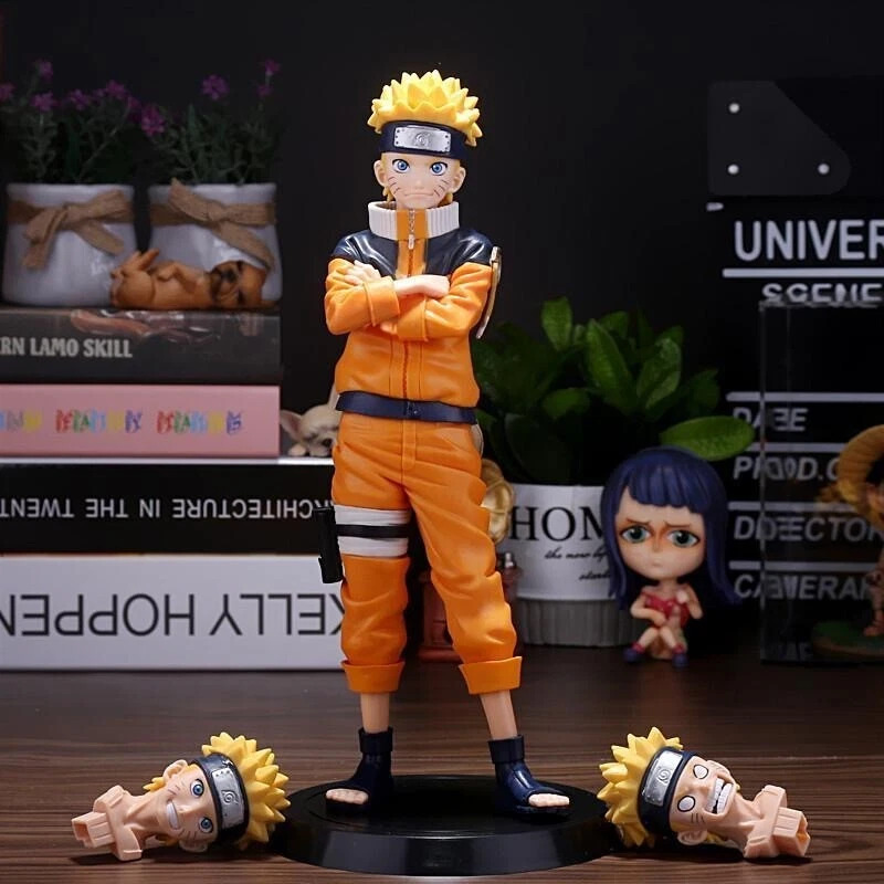 AUGEN Naruto B Action Figure Limited Edition for Car Dashboard, Decoration, Cake, Office Desk & Study Table (27cm)(Pack of 1)