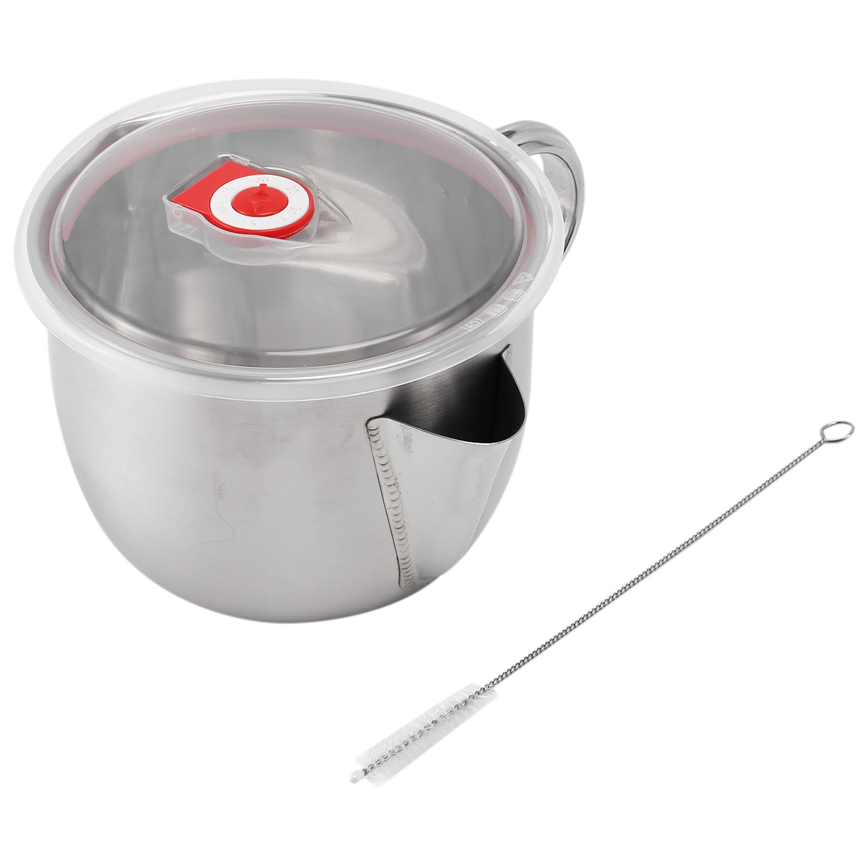 NAMUNY 1000Ml Multifunction 304 Stainless Steel Oil Soup Fat Separator Grease Oiler Filter Strainer Bowl Kitchen Cooking Tools