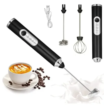 USB Rechargeable Handheld Electric Milk Frother
