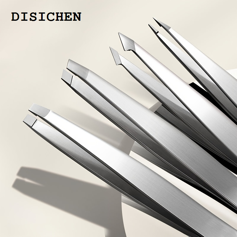 DISICHEN 【2025 Version】 4pcs Professional Tweezers Set - Perfect For Eyebrow Hair Removal, Splinter Ingrown Hair Removal For Men Women