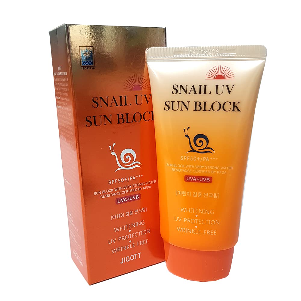 Sunscreen with Snail Mucin SPF 50+/PA+++