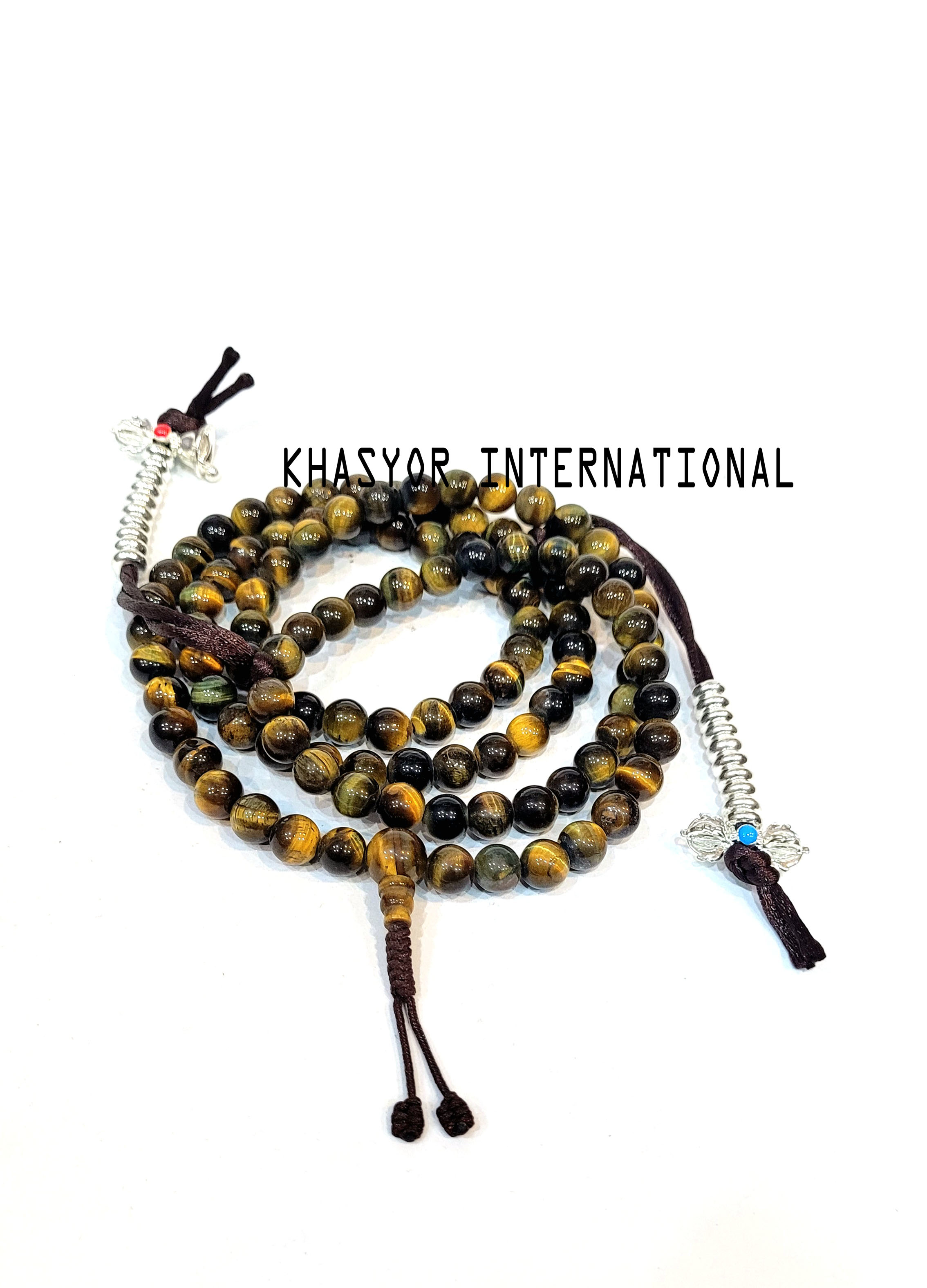 Tiger Eye Stone Beads Mala