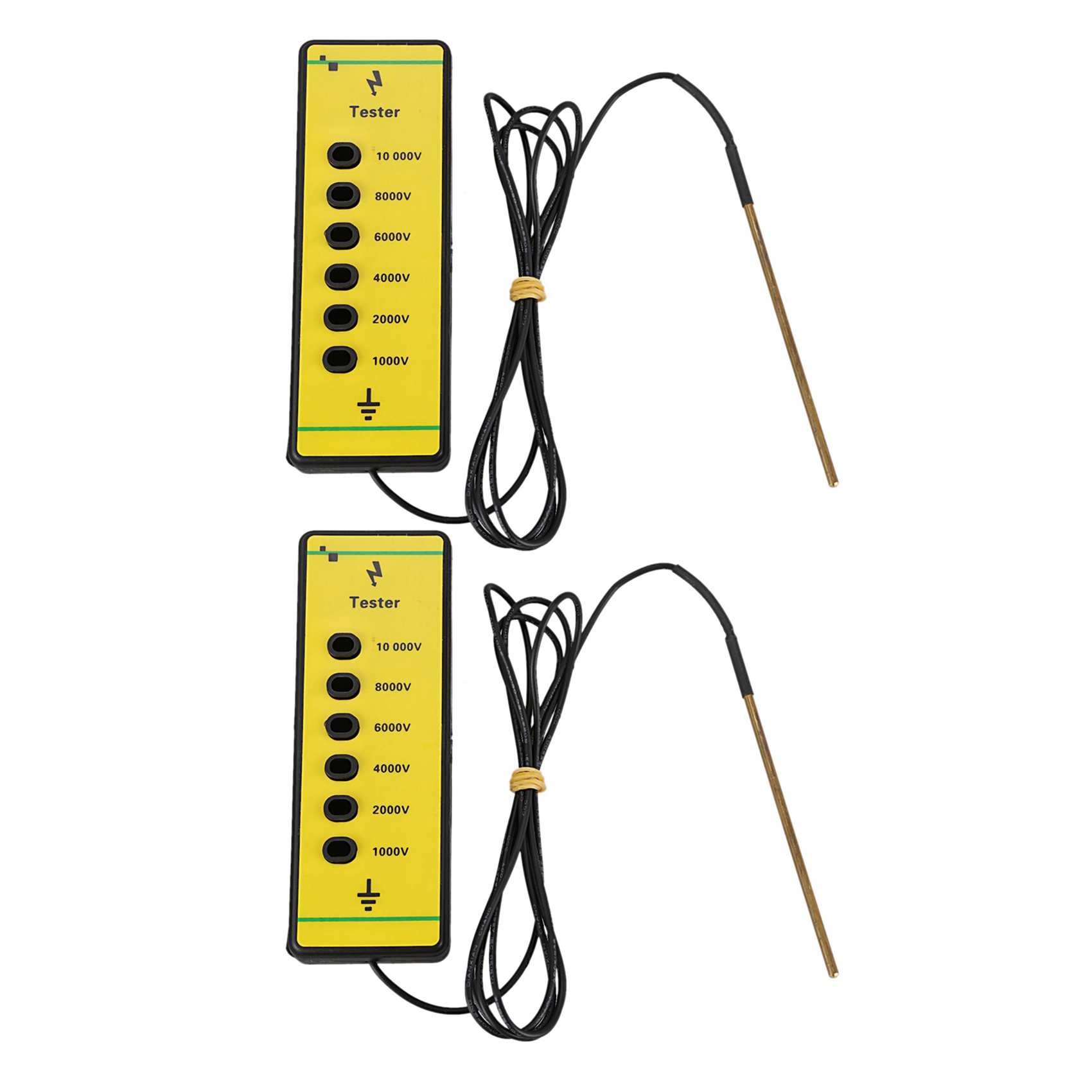 fasdaga 2X Fence Voltage Tester Farm Fencing Electric Solar Energiser