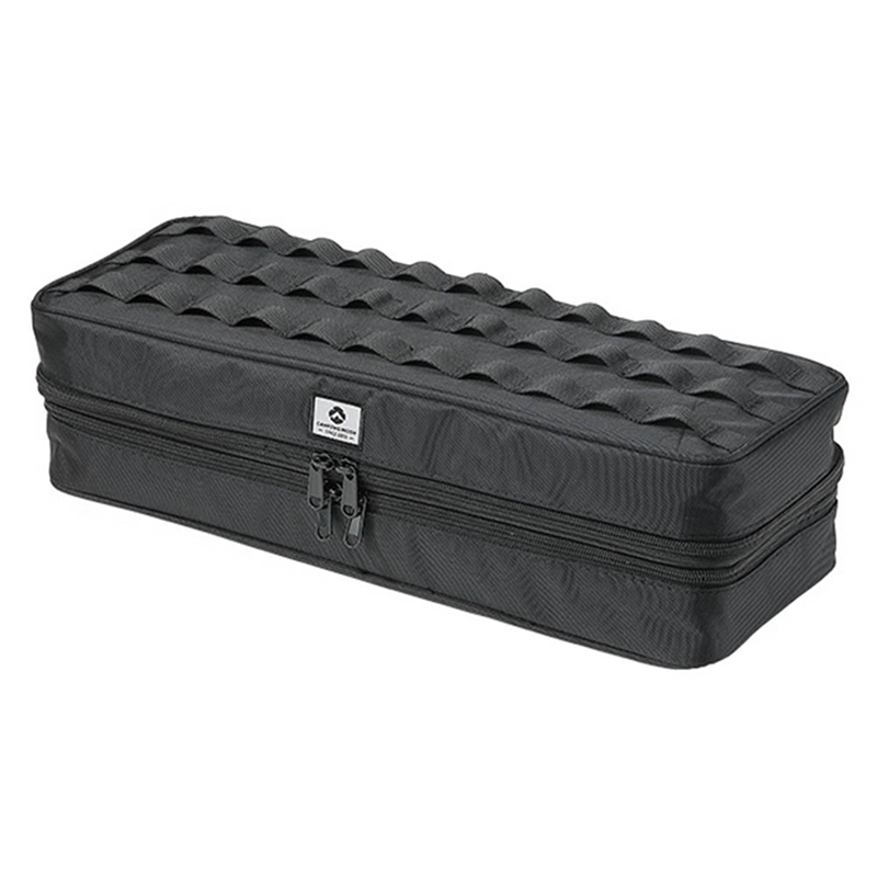 Camping Storage Bag for Tent Pegs -40 Waterproof Zipper Survival Canvas Outdoor Portable