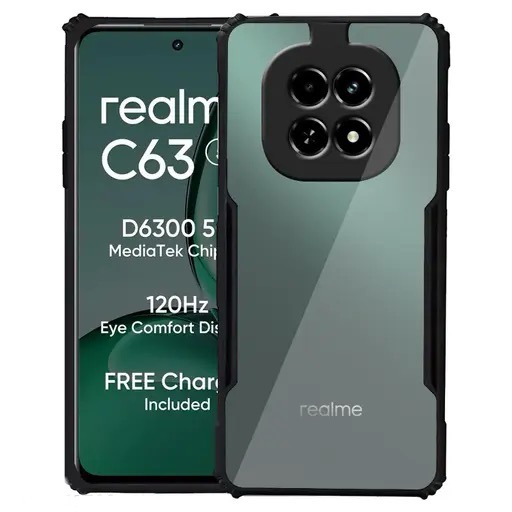 realme V60 (5G) Border Cover With Back Transparent