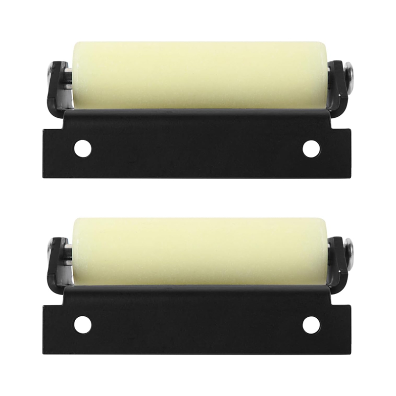 RV Slide Out Roller Kit J-36 for RV Slides Nylon Roller,Solid Steel Plate 276288 (2 Pack)