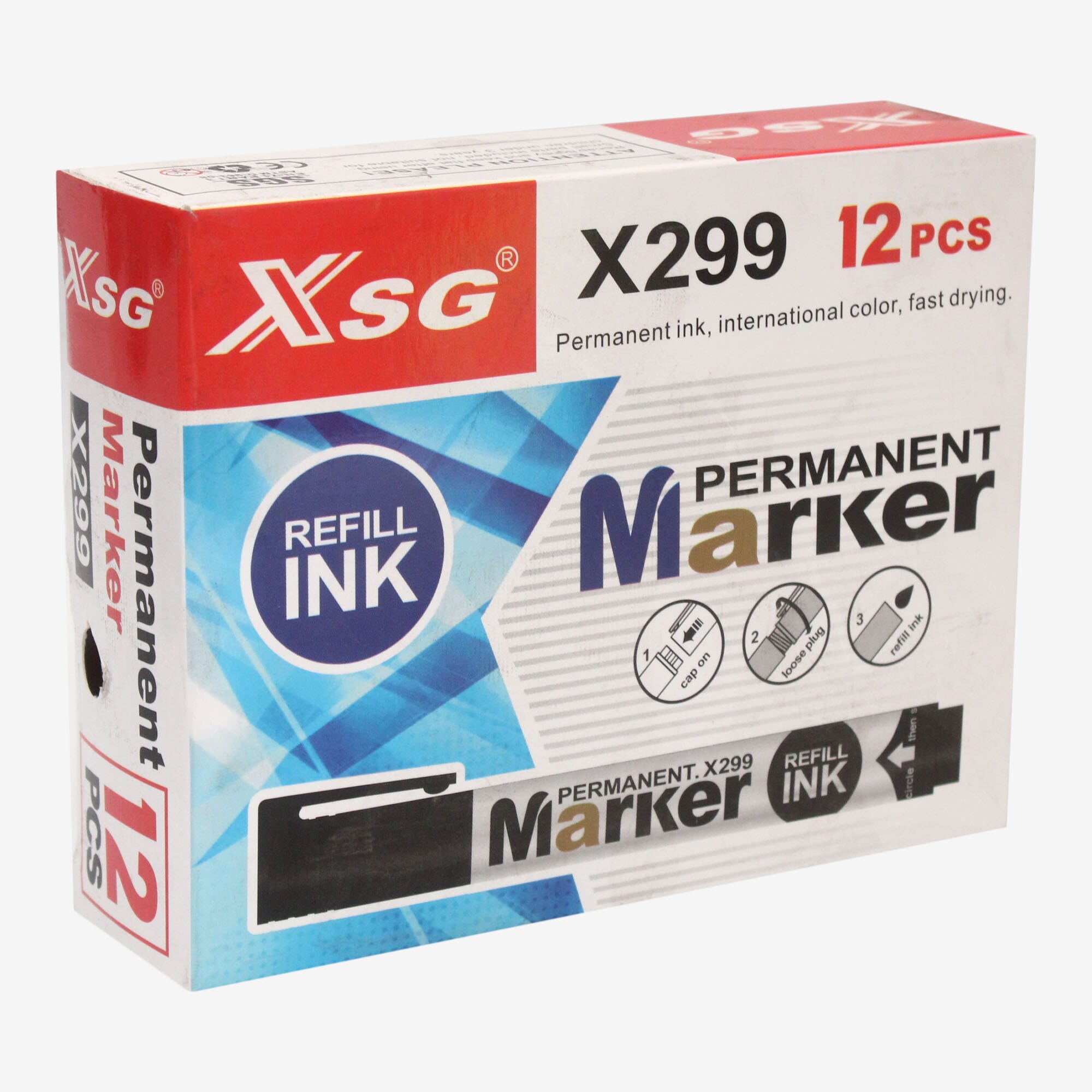 4 Pieces Permanent Marker Ink Fast Drying