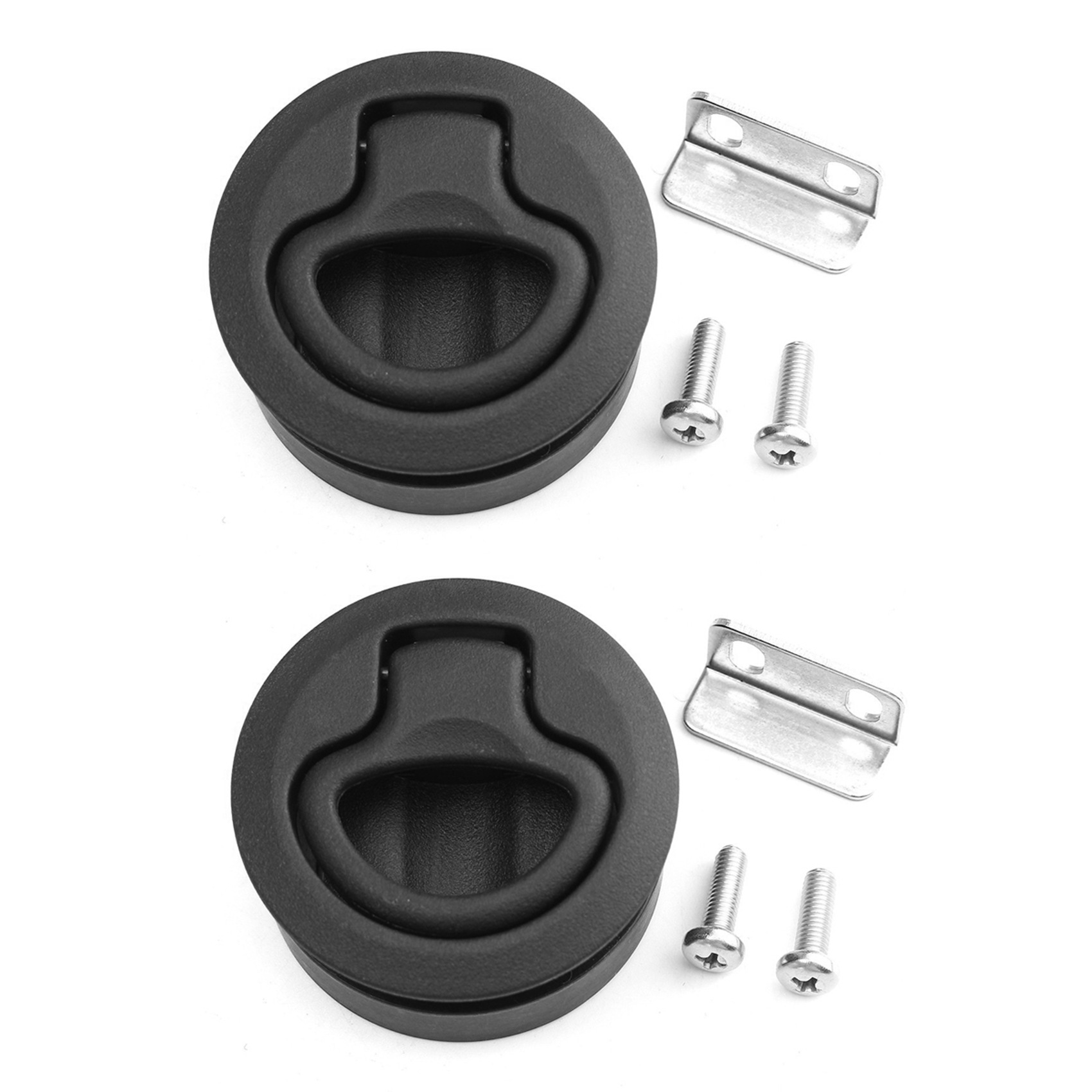 10X Latch Hatch Round Pull Latch 1/2 Inch Door Replace M1-63 RV Marine