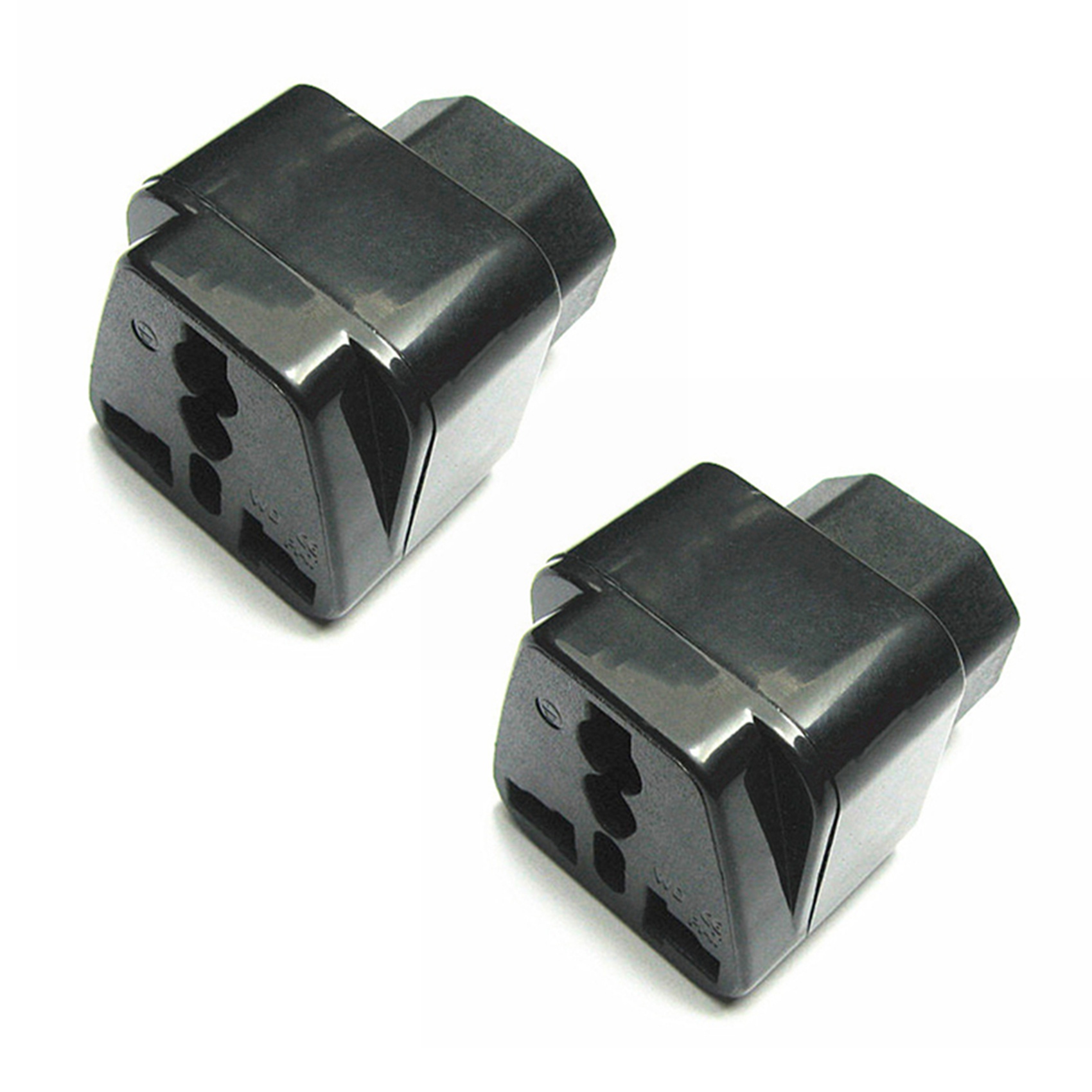 NAMUNY 2X PDU Special Conversion Plug UPS C13 to Universal Socket Server IEC320-C14 Plug WD-320