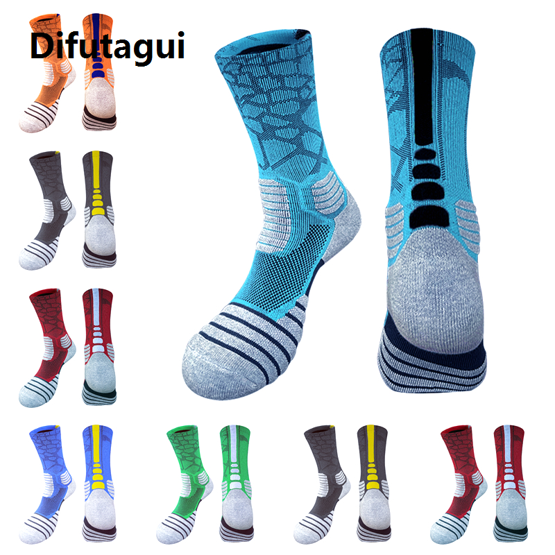 Difutagui High Quality outdoor Sport Cycling Socks Basketball Football Soccer professional Running Trekking Socks Men Women