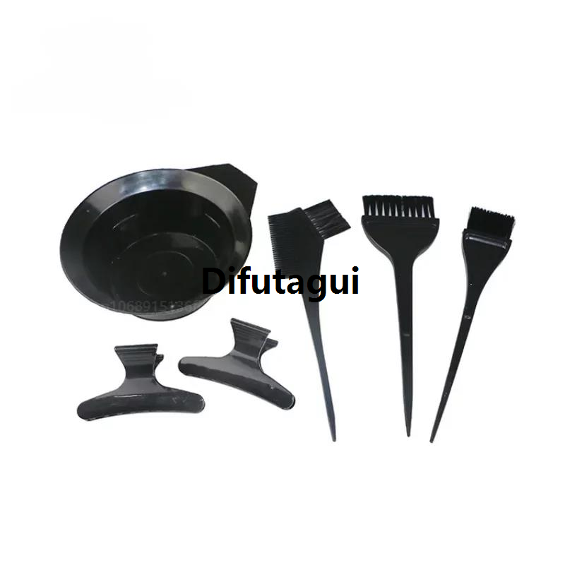 Difutagui Hair Color Dye Bowl Comb Brushes Tool Kit Hair Dyeing Salon Hairdressing Sales promotion Styling Tint DIY Tool Brochas Para Tinte De Cabello