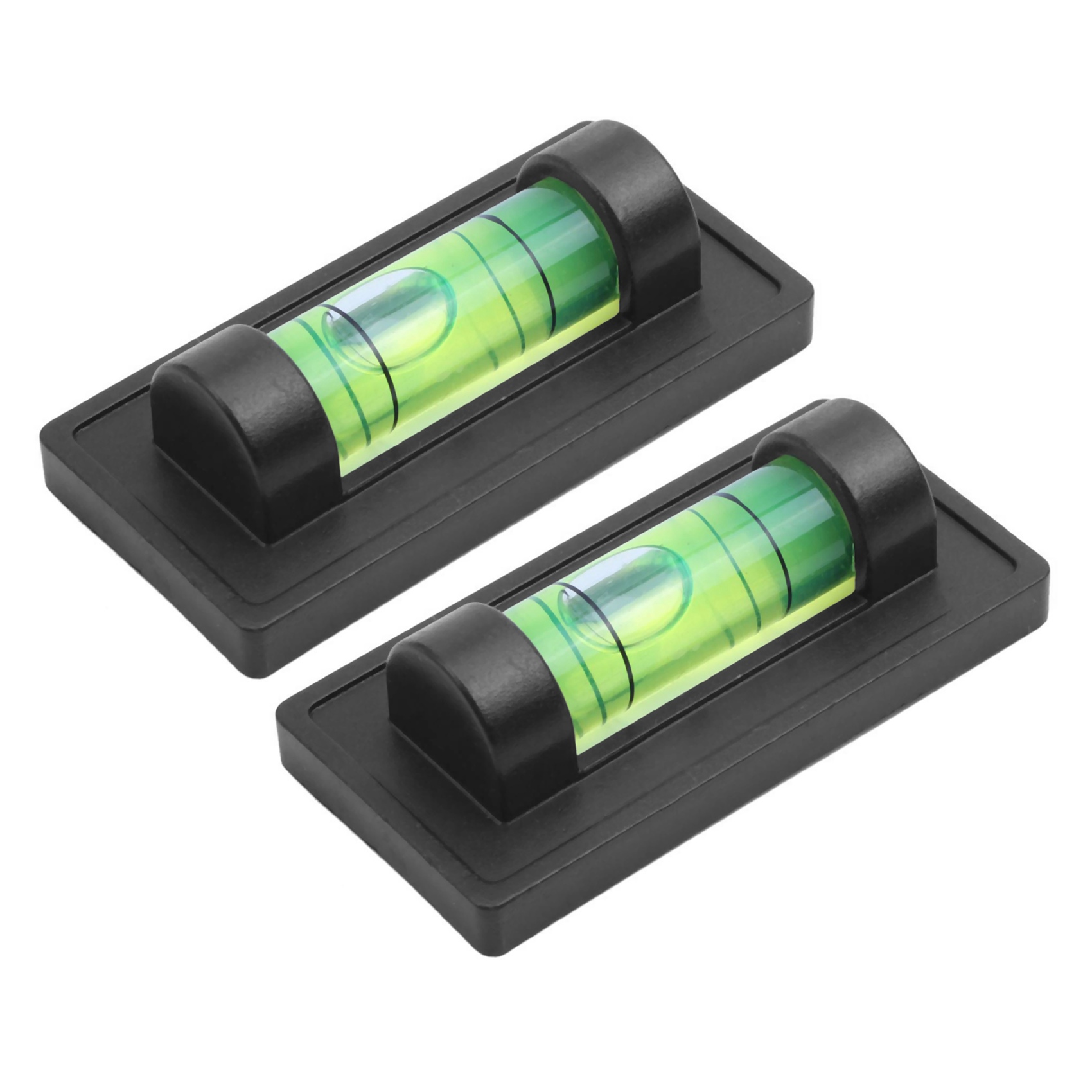 JAERBEE 2X Magnetic Magnet Bubble Spirit Level 25mm Vial New