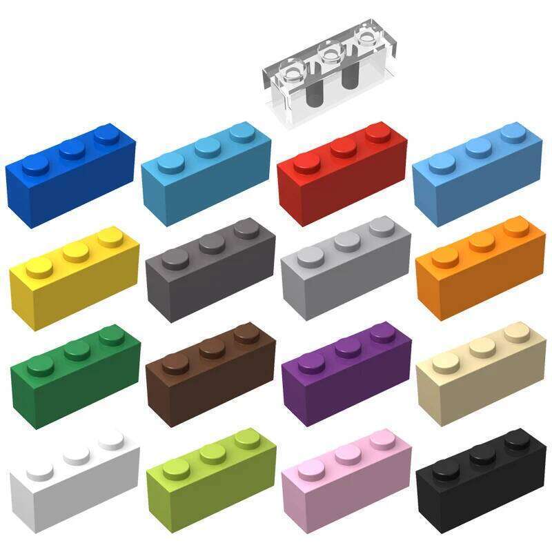MOC 3622 High-Tech Accessories 1x3 Bicks Normal Bricks 20PCS Model Building Blocks Educational Toys Gifts Technical Toy