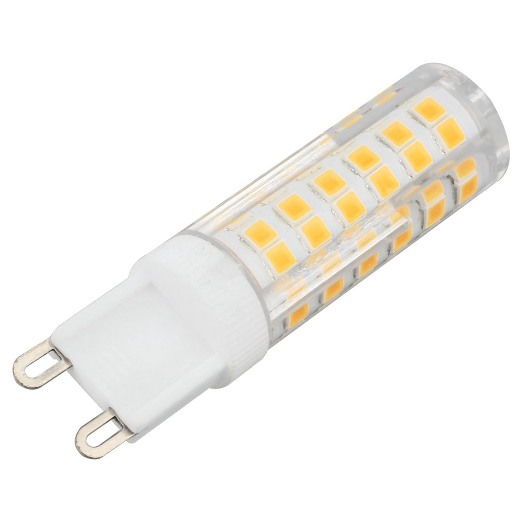 4-Pack, G9 LED Bulb - 7W / 550LM , 60 Watt Halogen Bulbs Equivalent, Warm White 3000K, 360 Degree Beam Angle