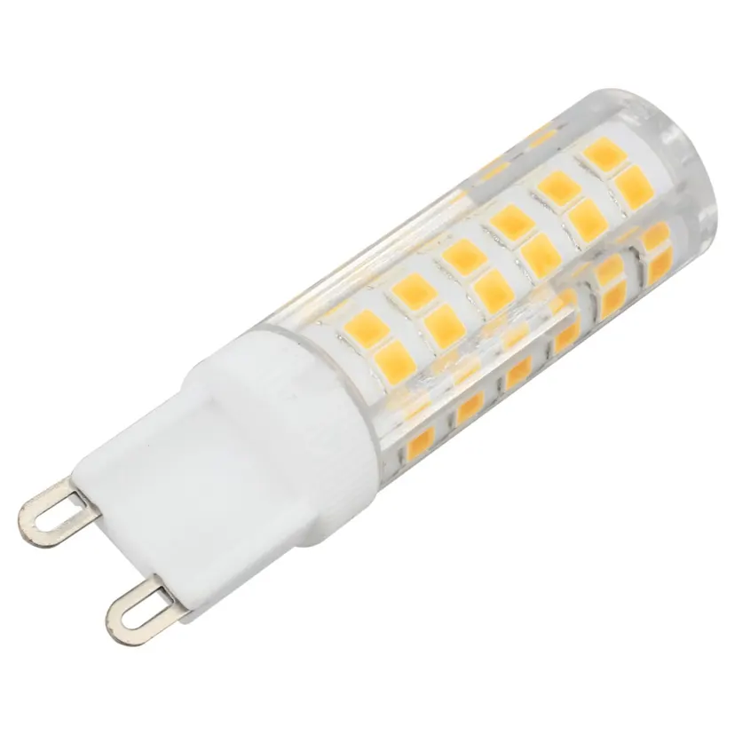 4-Pack, G9 LED Bulb - 7W / 550LM , 60 Watt Halogen Bulbs Equivalent, Warm White 3000K, 360 Degree Beam Angle