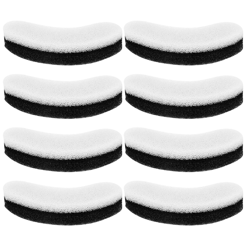 NAMUNY 8Pcs Pet Water Fountain Filters Cat Water Fountain Sponge Filter Replacement for WF050 Cat Fountain