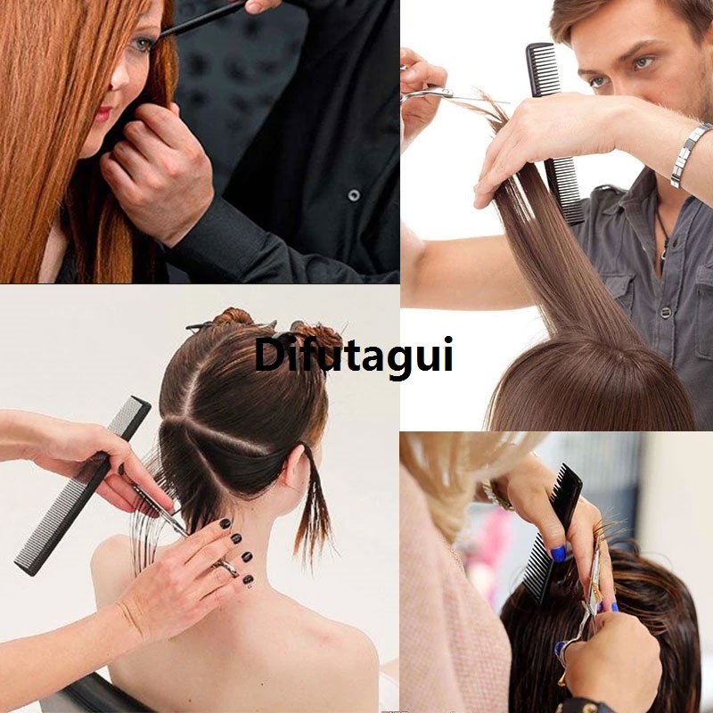 Difutagui Salon Mini Comb Hair Comb Tail Hairbrush Plastic Affordable Black Comb Hair 10Pcs Hairbrush Hairbrush