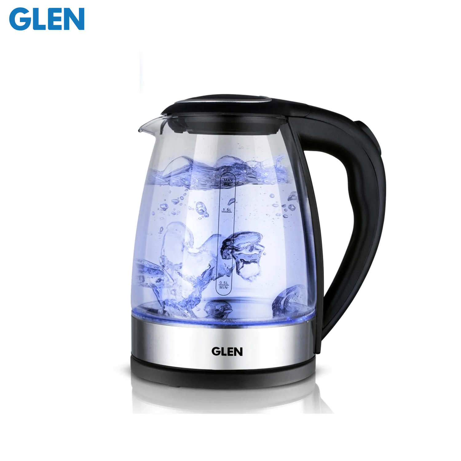 Glen Electric Glass Kettle 1.8L 2000W