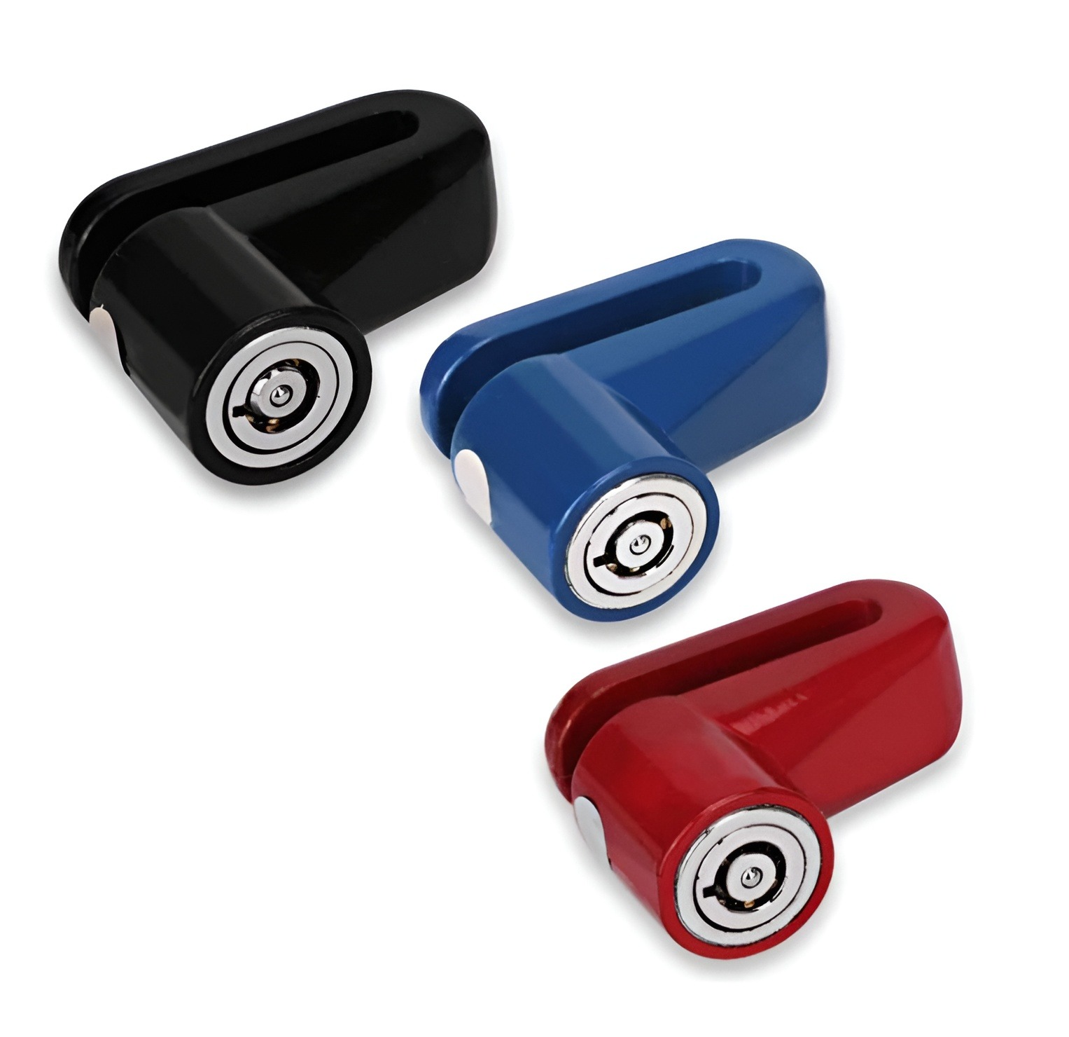 Disc Brake Lock Heavy Duty: Disc Brake Lock has 7 mm lock pin diameter that makes it possible to fix on any disc brake with holes for locking its movement thereby preventing wheel movement This durable lock comes with 2 keys to ensure peace of mind. You c