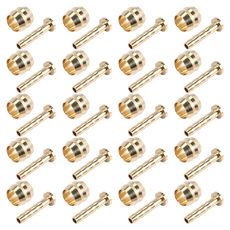 20PCS Bicycle Brake Olive Brass Connecting Insert Kit for BH59 Hydraulic Disc Brake Hose,4