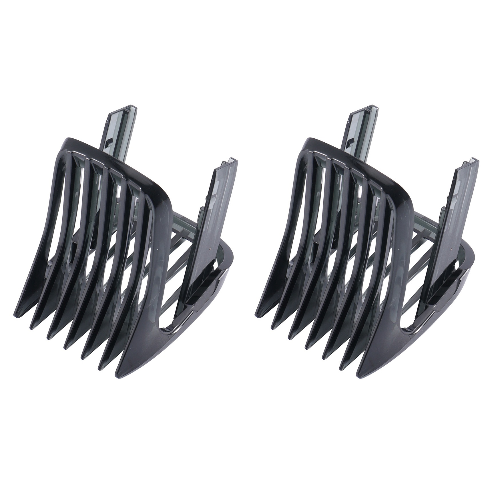 2X for Hair Clipper HC3400 HC3410 HC3420 HC3422 HC3426 HC5410 HC5440 HC5447 HC5450/7452 Attachment Comb Black