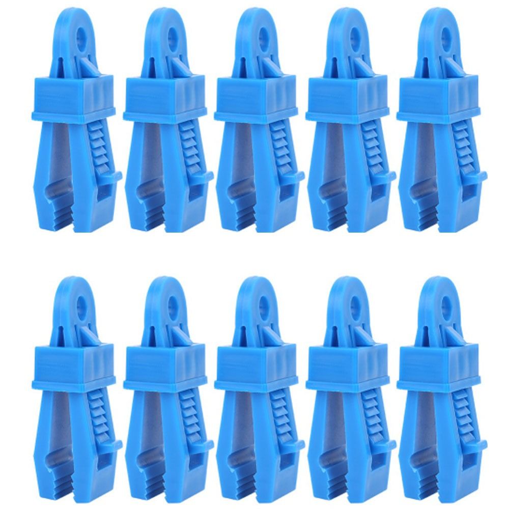 10 Pcs Durable Heavy Duty Tarp Clips Adjustable Windproof Awning Clamps Reusable Multipurpose Tent Clips Outdoor Camping