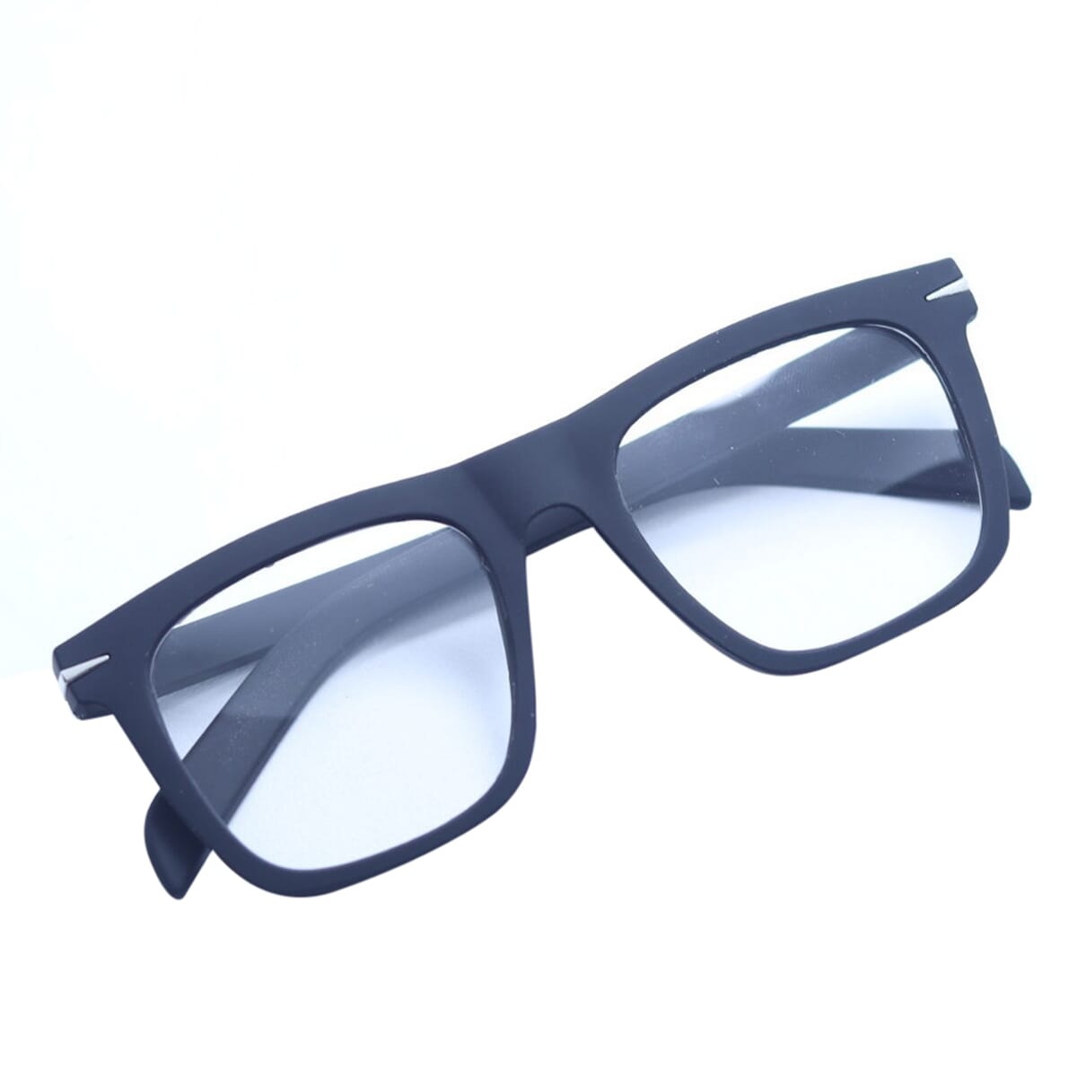 DV Black Frame Transparent Lens Sunglasses For Men