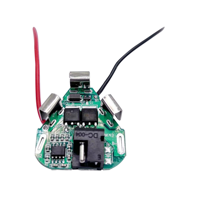 Hand Drill Battery Protection Board Lithium Battery Protection Board 1MOS Plug-in Power Tool Protection Board