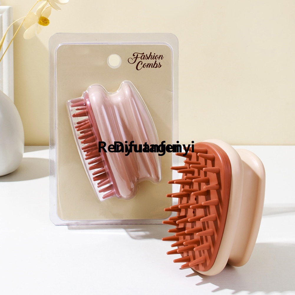Difutagui Scalp Massager Shampoo Brush Soft Silicone Meridians Massage Shampoo 2025 Comb For Dandruff Removal Hair Growth Scratcher Head Brush