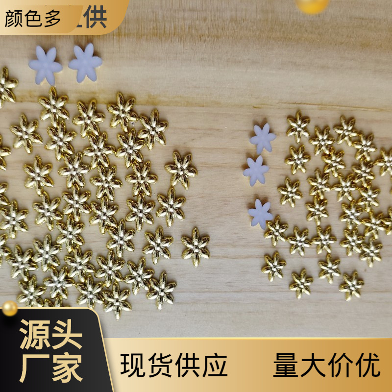 【New Arrivals】Summer Shoe Flower Shoe Buckle Sandals Floral Accessories Color Preservation Gold Sterling Silver 2024 Viscose Material Foot Chain