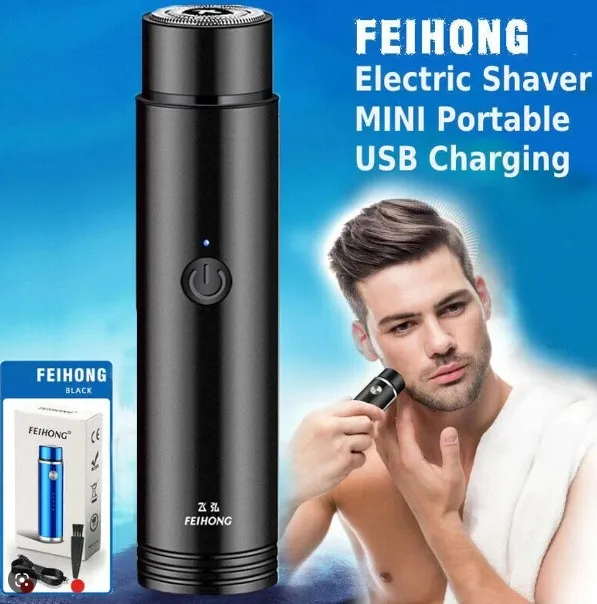 NK saver for Men Washable Small Portable Razor Rechargeable USB Car Charging